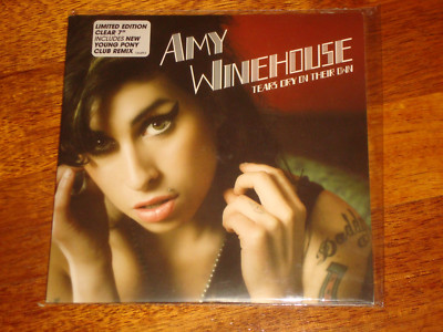 AMY WINEHOUSE Tears Dry On Their Own ORIG ISLAND 7´´ Clear