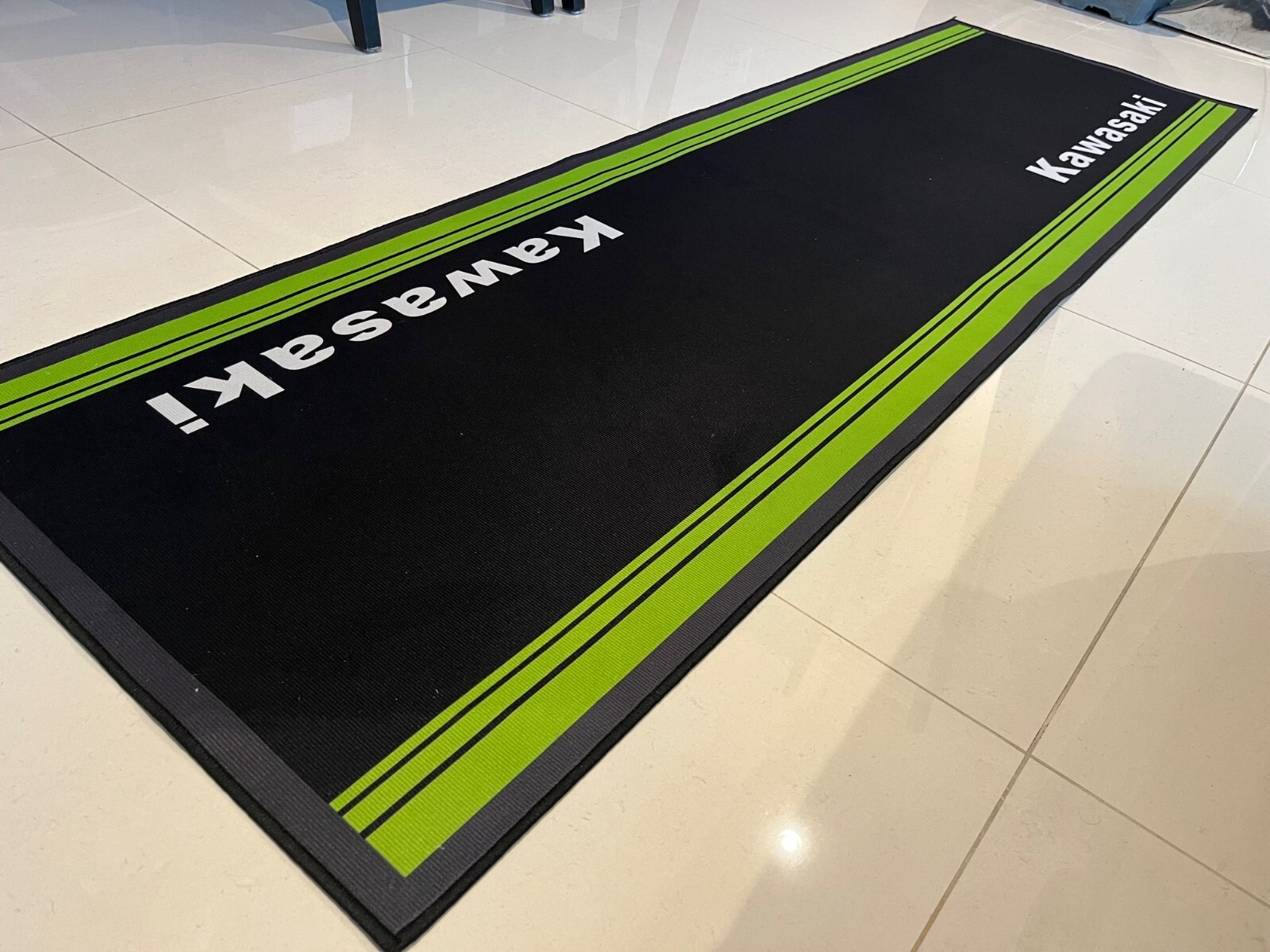 Nico-Mat!  Custom Design Kawasaki Motorcycle Mats – Shop Online Now