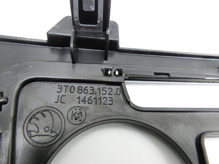 Skoda Superb 3T 13-15 Blende Einbaurahmen für Klima Bedienteil - Bild 5