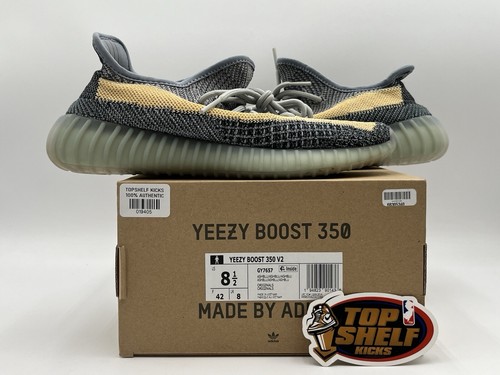 Adidas Yeezy Boost 350 V2 Ash Blue 2021 Size 8.5 Authentic
