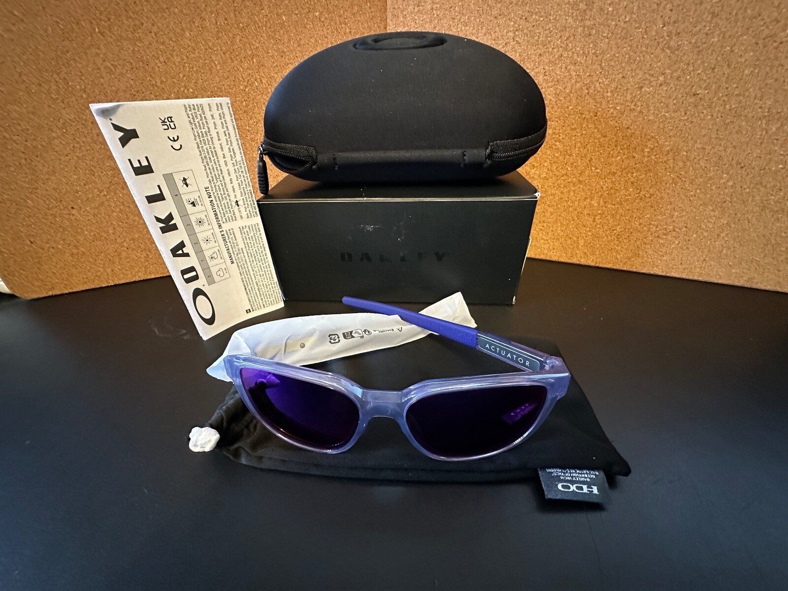 Oakley Actuator A Sunglasses OO 9250A-0757 Trans Lilac Oakley Actuator A Sunglasses OO 9250A-0757 Trans Lilac