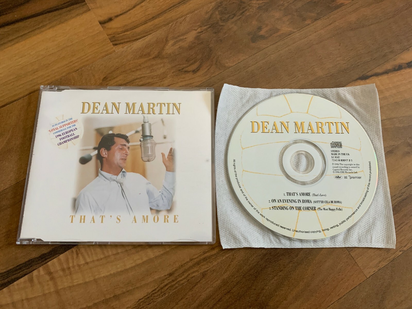 【中古】 That’s Amore / Dean Martin Dean Martin – That's Amore (CD, The Entertainers) EX A10 | eBay