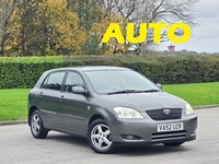 2003 Toyota Corolla 1.6 VVT-i T3 5dr HATCHBACK Petrol Automatic