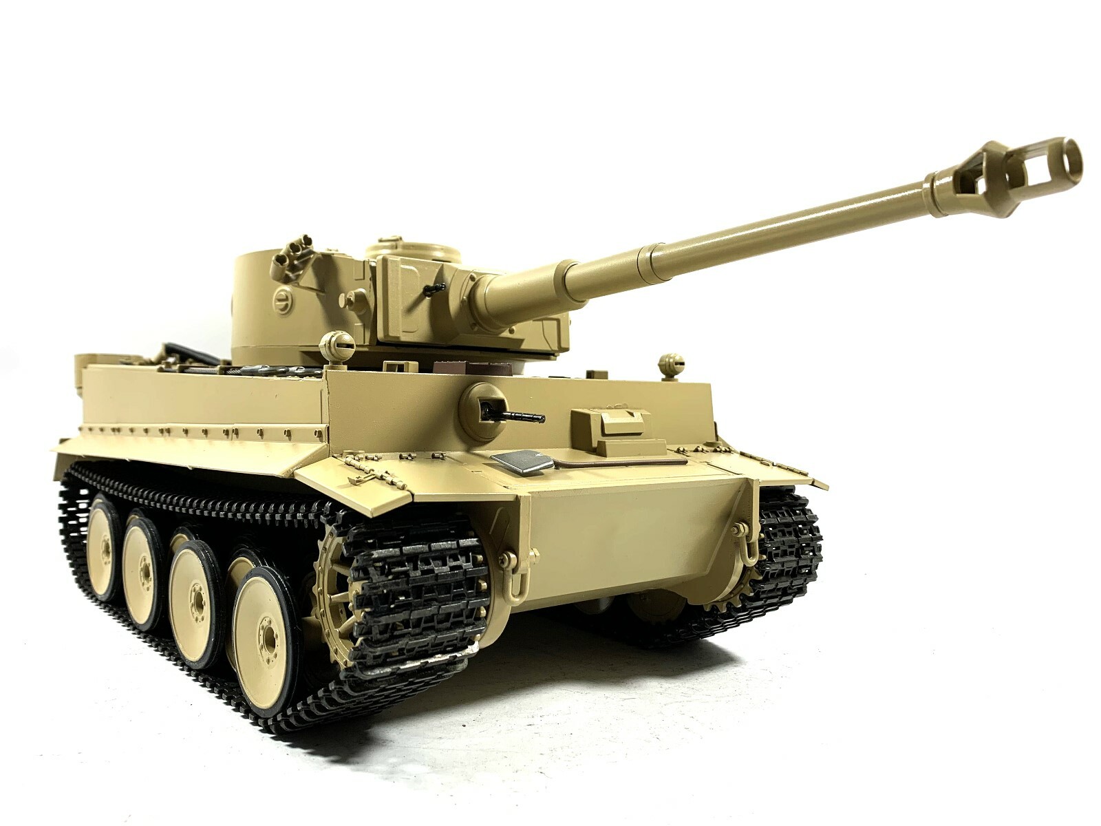 Mato 1/16 Complete 100% Metal Tiger I Tank (Recoil, Desert