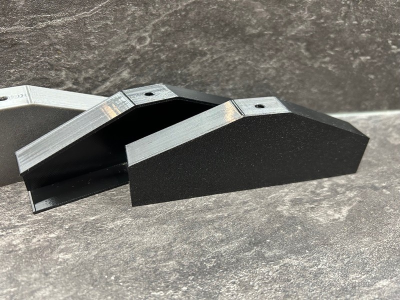 MetallgerÃ¤Tehaus Dachkante, Gartenhaus Dachkanten, BlechhÃ¼Tte Dachkanten Schwarz