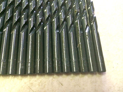 Cleveland Twist 1/4" Drill Bit Jobber Length High Speed Steel Drills 20 Pack
