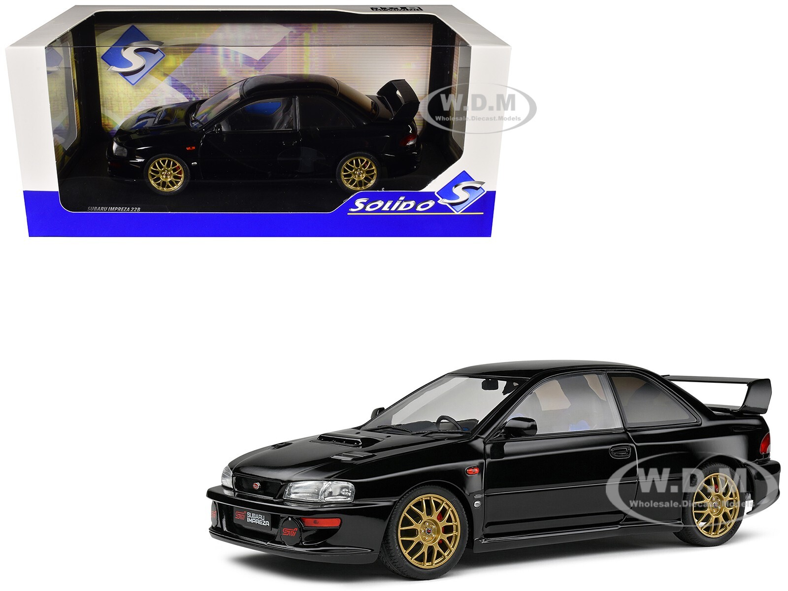 【世界限定モデル22B】SUBARU Impreza sti 22B 1/18 1/18スケール「SUBARU Impreza 22B-STi Version」鋭意開発中