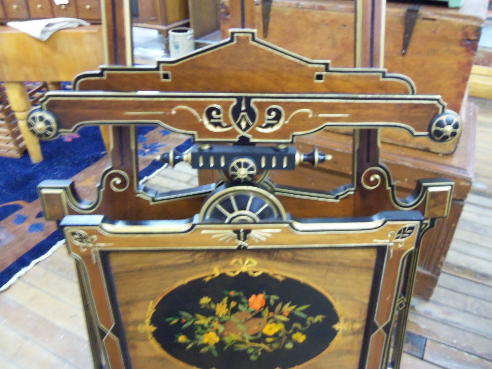 Antique Art Display Easel American Renaissance 1860-1890