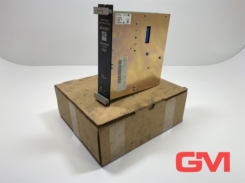 Sieb&Meyer Bruschless Motor-System Sinudyn 26.44.10 26.44.0010.7 Rev 1 0264410c