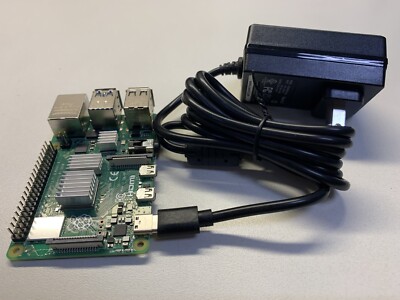 Raspberry Pi 4 Model B, 4GB DDR4 RAM Single Board Computer (RPI4-MODBP-4GB)