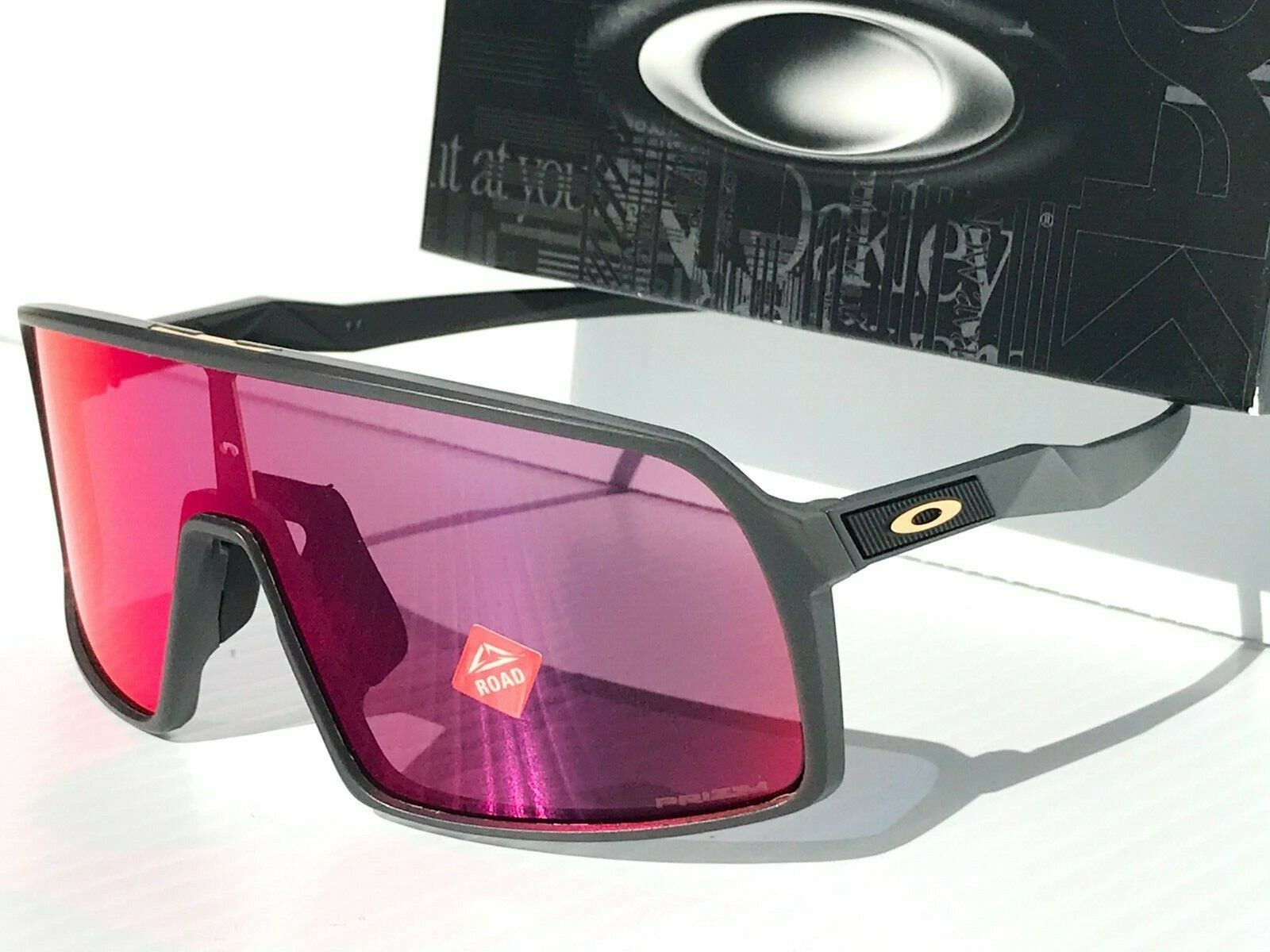 NEW Oakley SUTRO Matte Carbon Grey frame with PRIZM ROAD NEW Oakley SUTRO Matte Carbon Grey frame with PRIZM ROAD