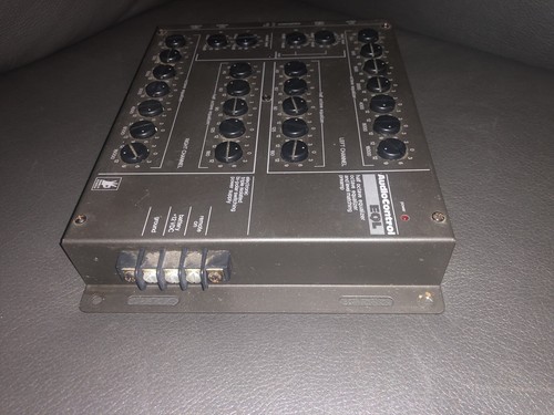 Old School Usa Made Audiocontrol EQL Octave Equalizer And Level Matching Preamp