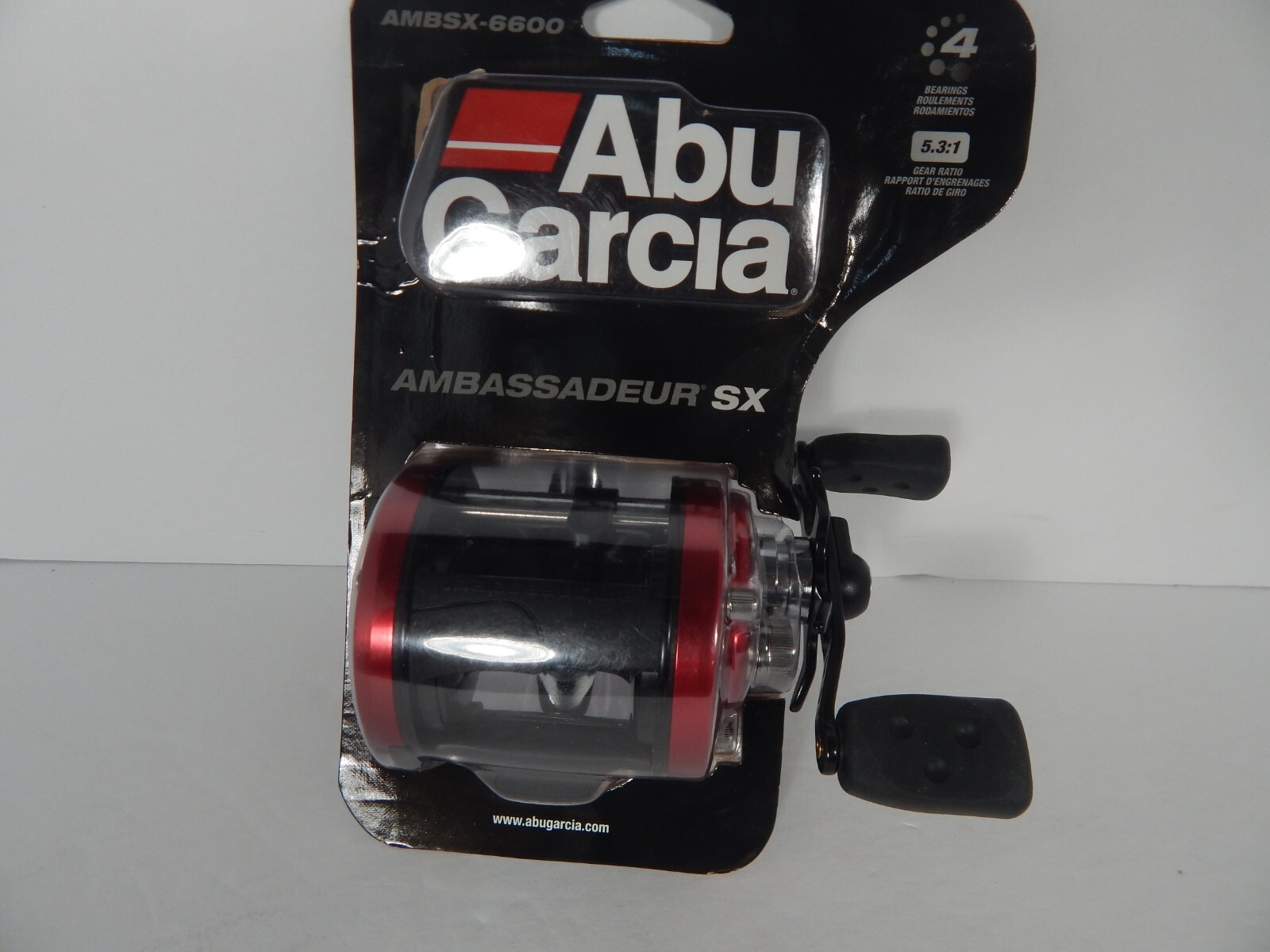 リール Abu Garcia AMBASSADEUR SX AMBSX6600 Abu Garcia Ambassadeur® SX Round Reel, 6600 Size Fishing