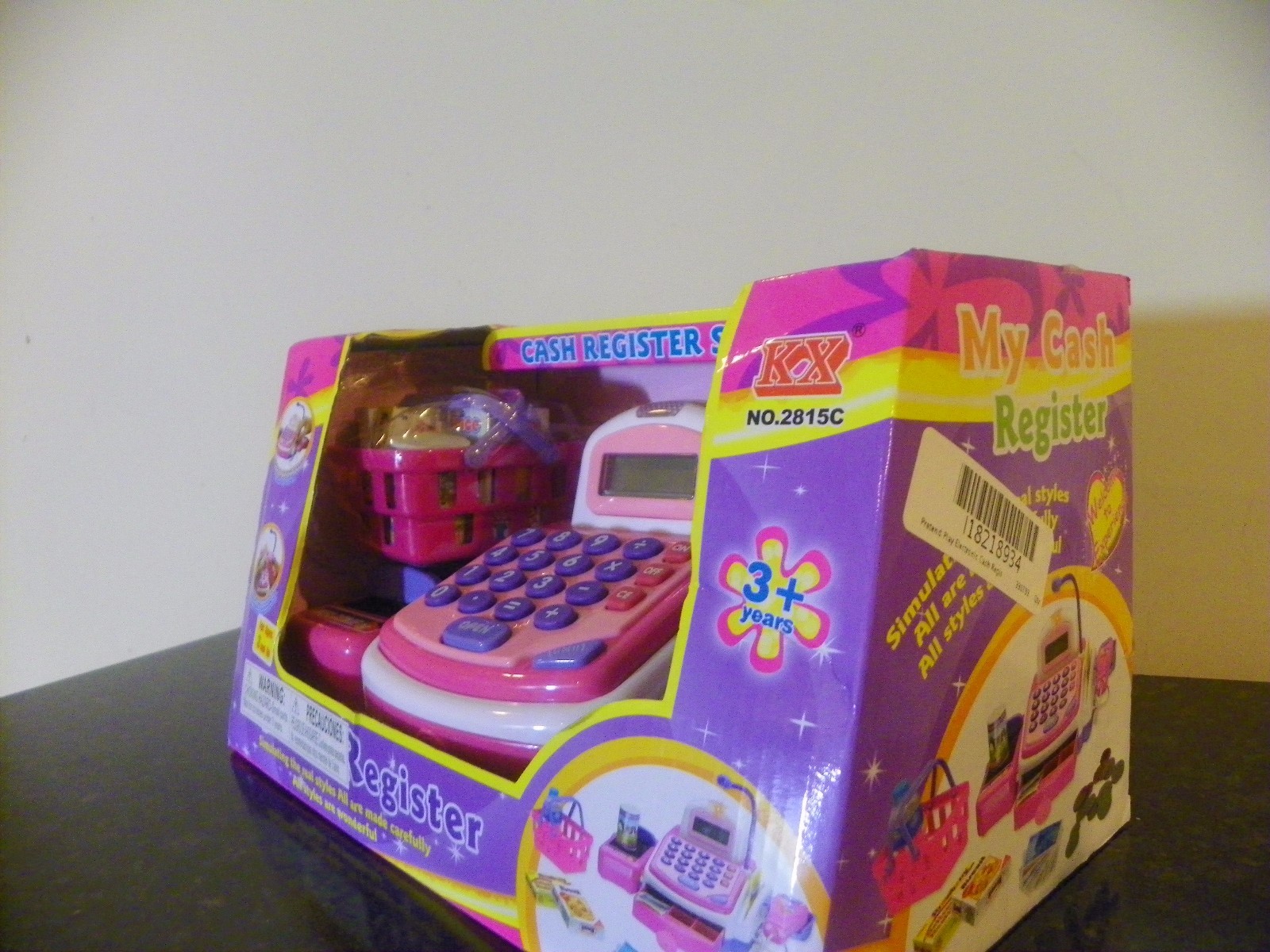 KX My Cash Register Pretend Play Battery Operated Toy Cash Register