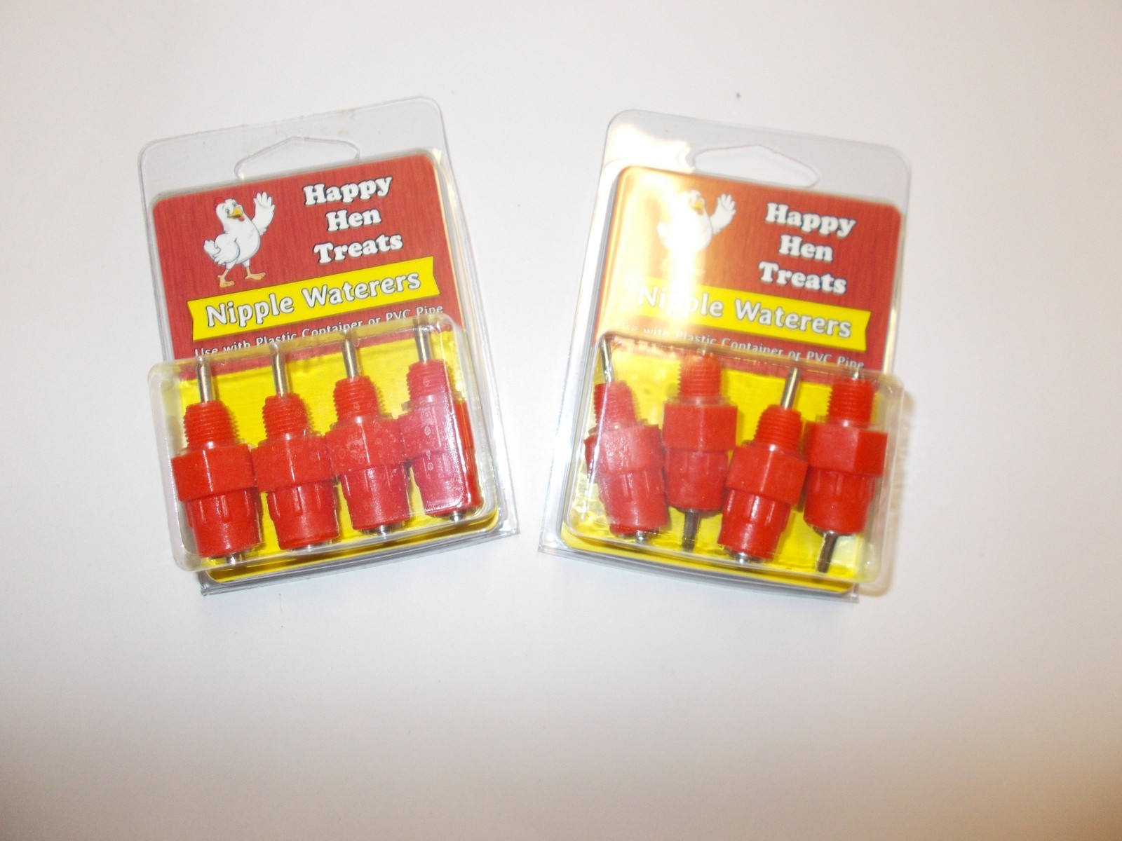 Happy Hen Treats Nipple Waterer For Fowl And Other Pets Quantity Of 8 Ships Fre