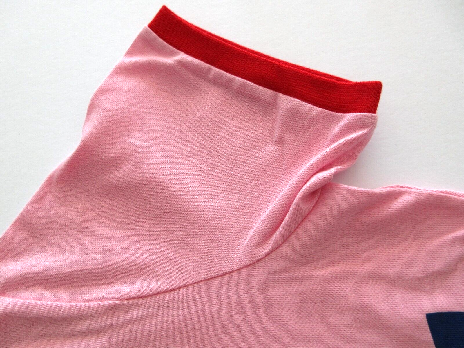 Pre-owned Gucci X Adidas Cropped Pink T-shirt Women's Size Xxs Authentic 693637