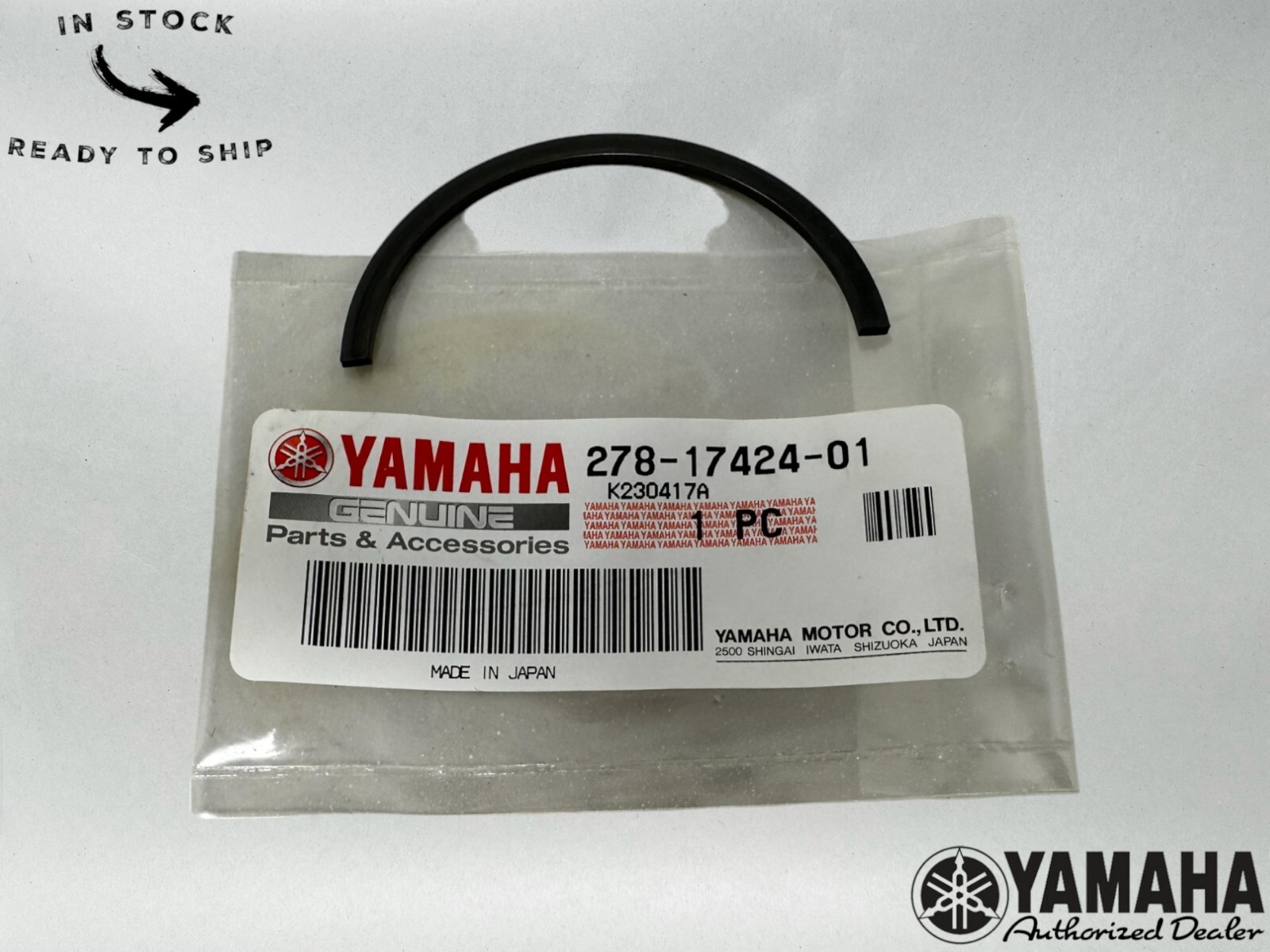 イチ Yamaha Genuine OEM Circlip 1 278-17424-01-00 | eBay