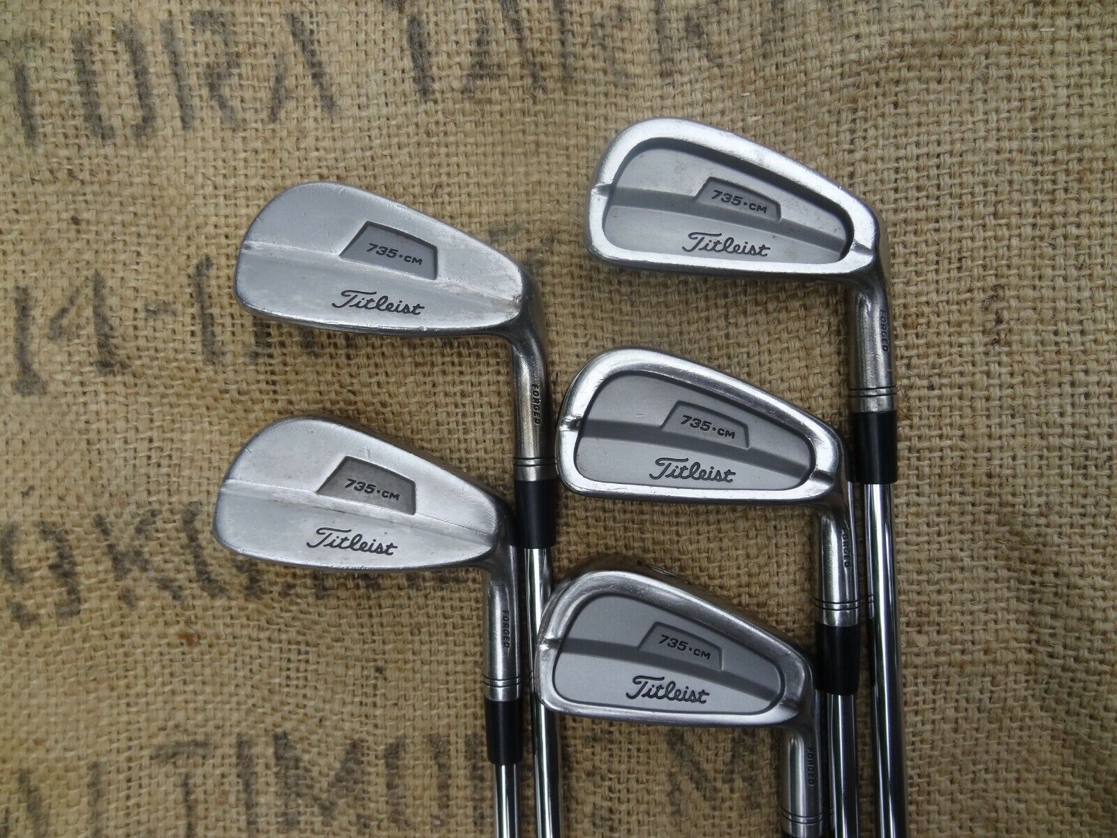 Titleist 735•CM Forged #5,6,8 Single Iron Options ⛳ Steel Titleist 735•CM Forged #5,6,8 Single Iron Options ⛳ Steel