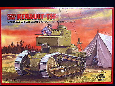 LIGHT TANK RENAULT TSF-COMMAND VERSION- RPM 35068 1/35