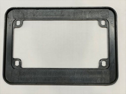 Motorcycle License Plate Frame - SAN FRANCISCO BAVARIAN CYCLE WORKS