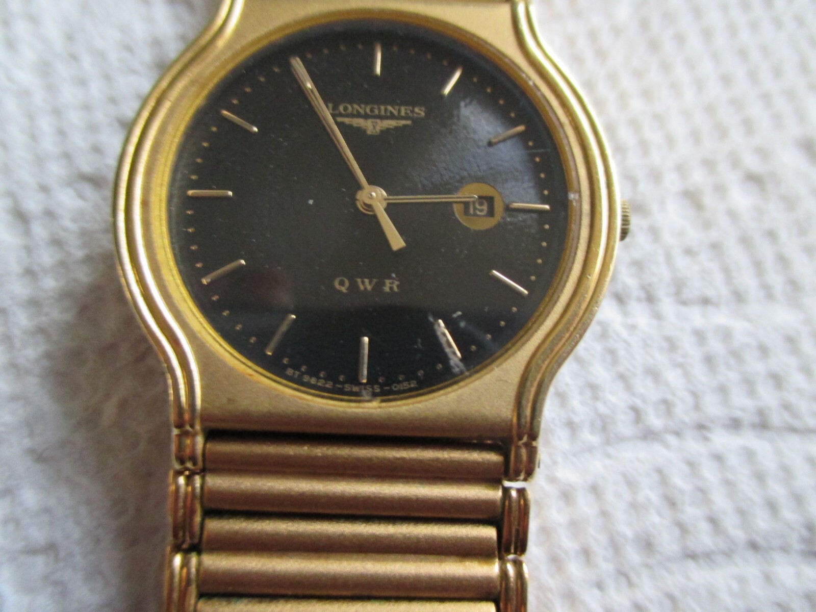 VINTAGE WRIST WATCH LONGINES QWR BT9822-0152 QUARTZ SWISS
