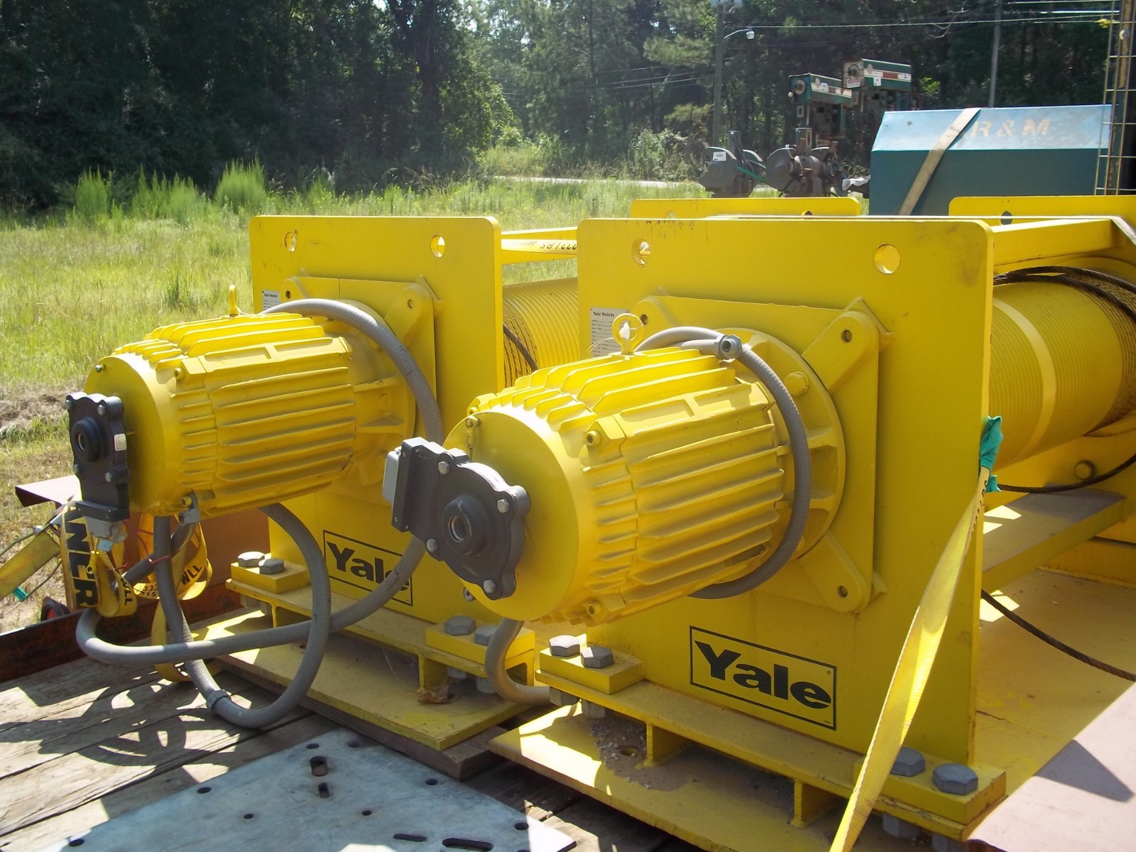 Yale 5 ton hoist winch   SALE IS FOR ONE UNIT ONLY