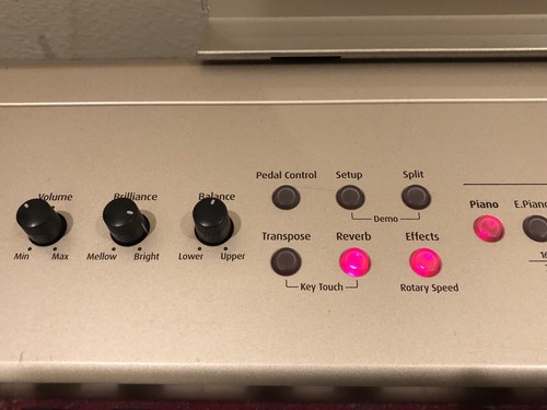 Roland FP -5 88 key digital piano Weighted Keys EUC With Stand