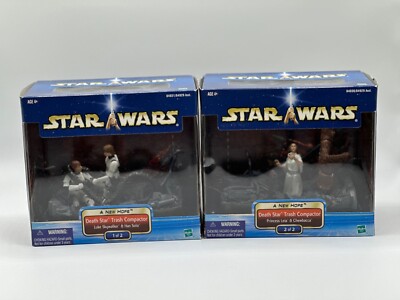 Star Wars ANH SAGA SET  Death Star Trash Compactor 1&2 NEW and MINT Condition