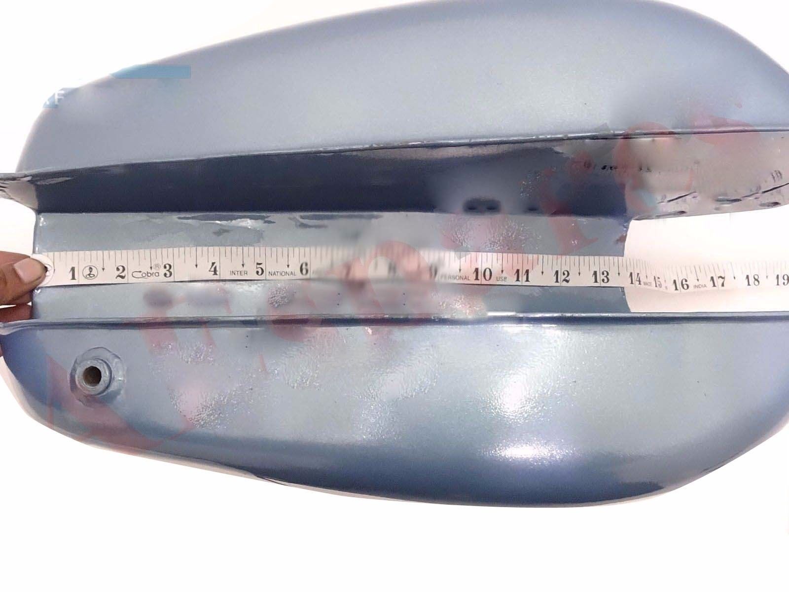 New BSA Bantam D7 D10 D14 Blue Painted Chrome Plated Petrol Gas Fuel Tank 
