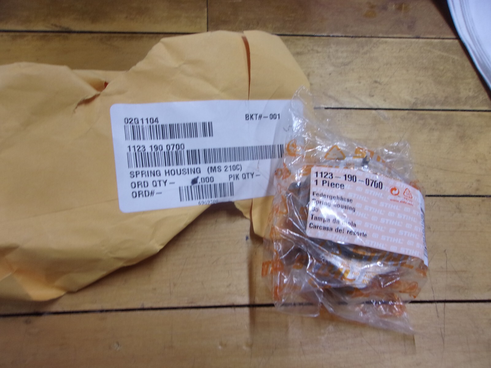 Stihl OEM MS250 C EZ Start Recoil / Rewind Spring MS 210C Stihl OEM MS250 C EZ Start Recoil / Rewind Spring MS 210C