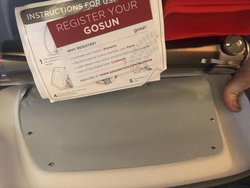 GoSun Go Portable Solar Sun Cooker Boiler Grill