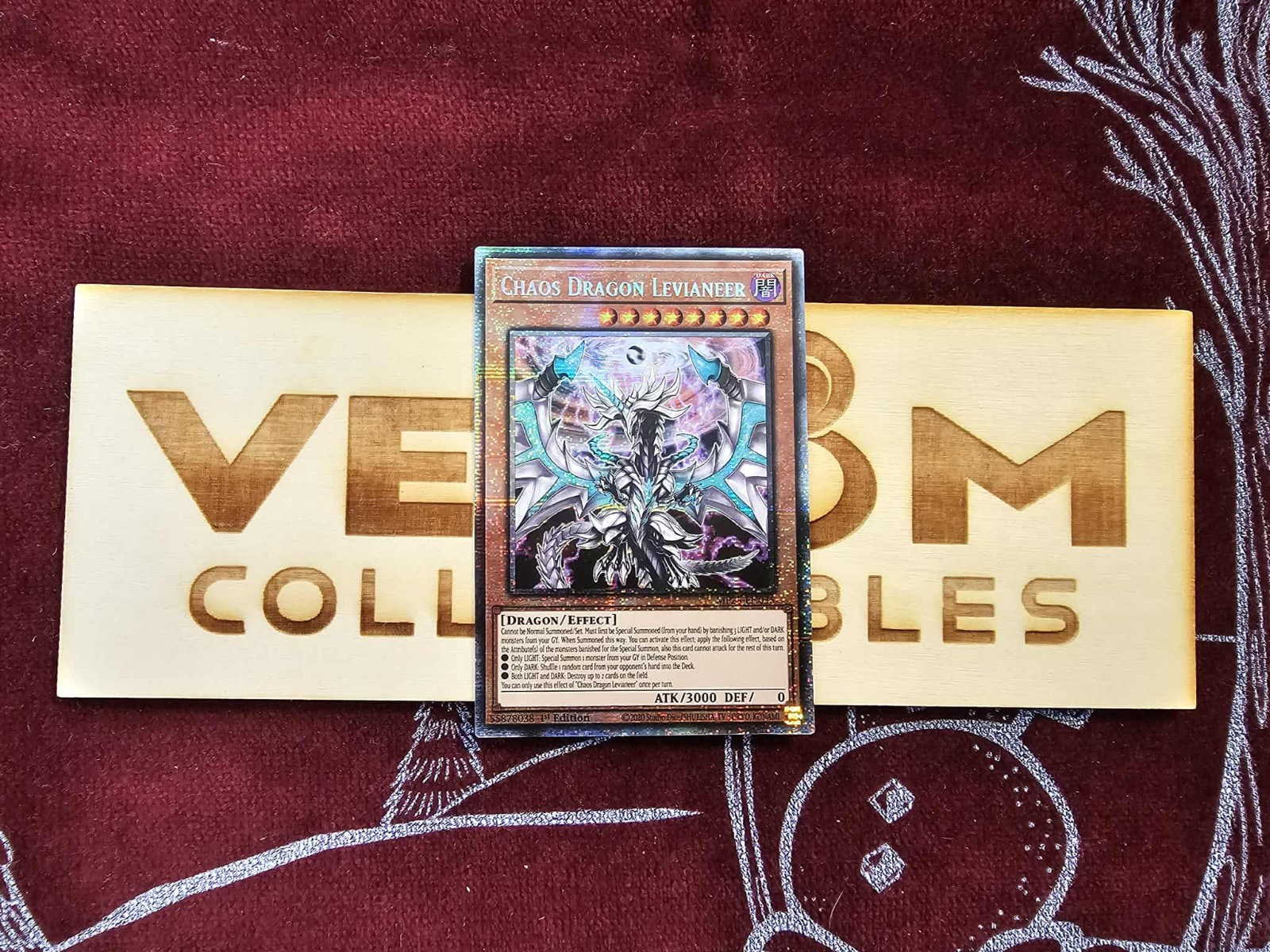 1x (M/NM) Chaos Dragon Levianeer MP25-EN035 Starlight Rare 1st