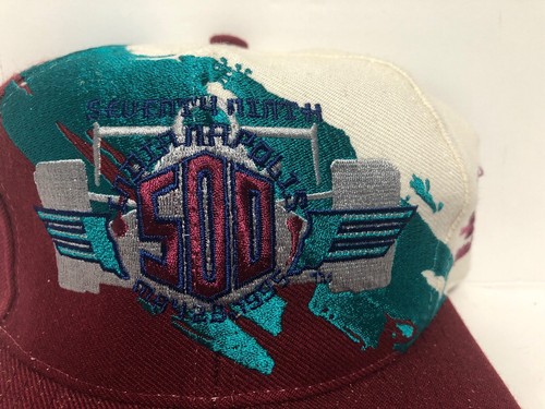 Vintage 1995 79th Indianapolis 500 Official Hat Snap Back Indy