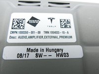 Tesla Model X 90D 15-21 Verstärker Endstufe für Soundsystem Tesla Model X 90D 15-21 19.05.2017 1004833-10-A gebraucht Vorschau 5