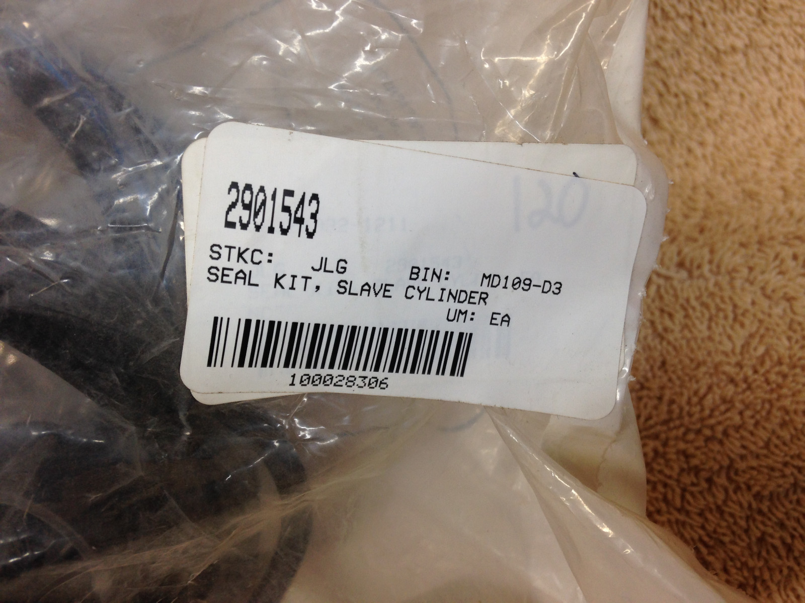 JLG 2901543 SLAVE CYLINDER SEAL KIT