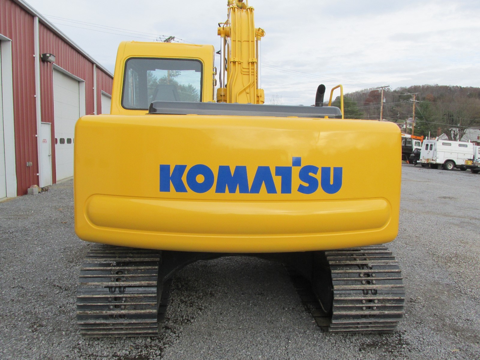 1996 KOMATSU PC120-6 HYDRAULIC EXCAVATOR FULL CAB GOOD U/C RUNS GOOD THUMB LOOK