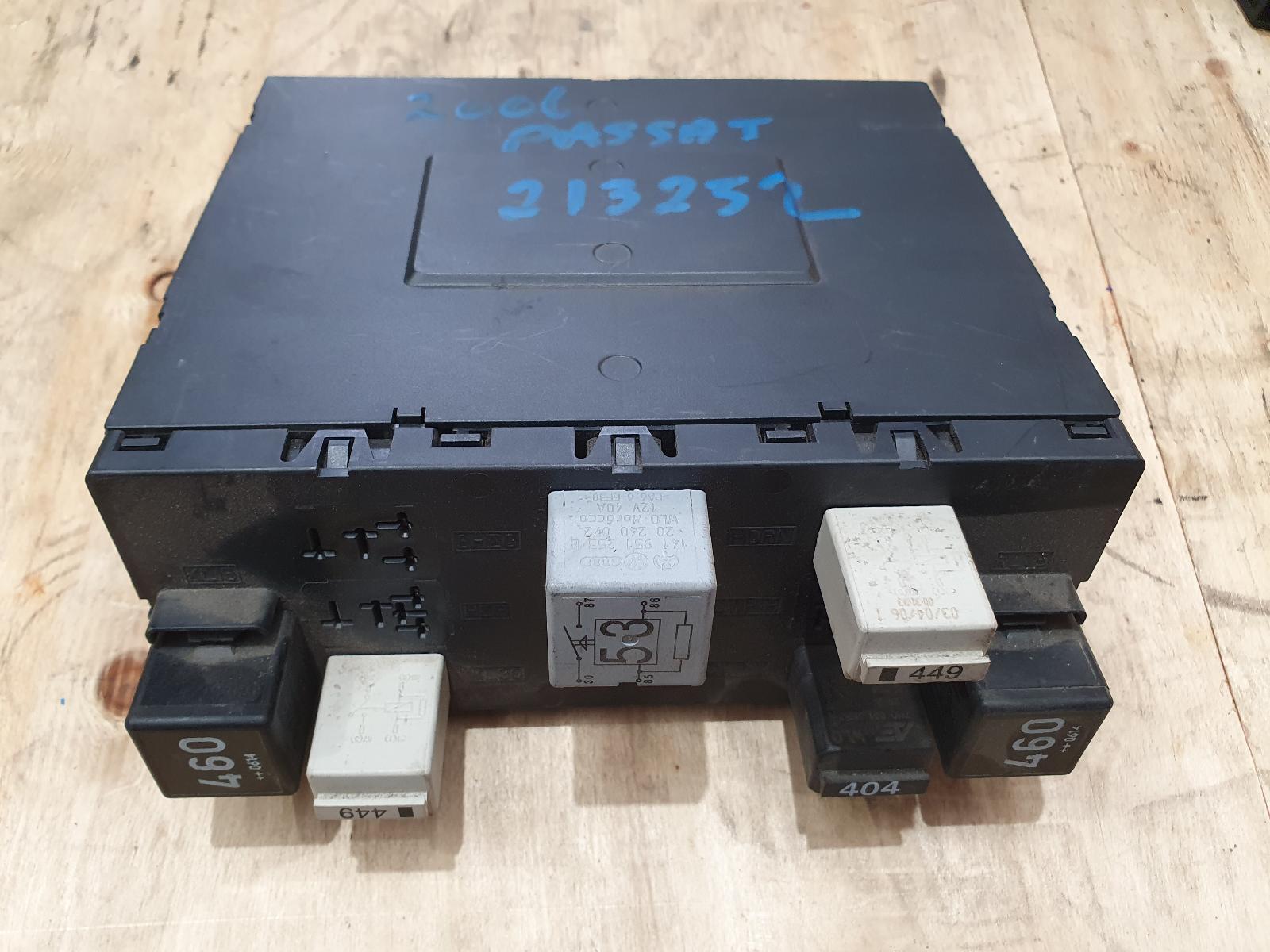 2006 Passat VW ECU BCM 3.2 3C/MK6 B6 03/06-03/11 P/N 3C0937049J image 4