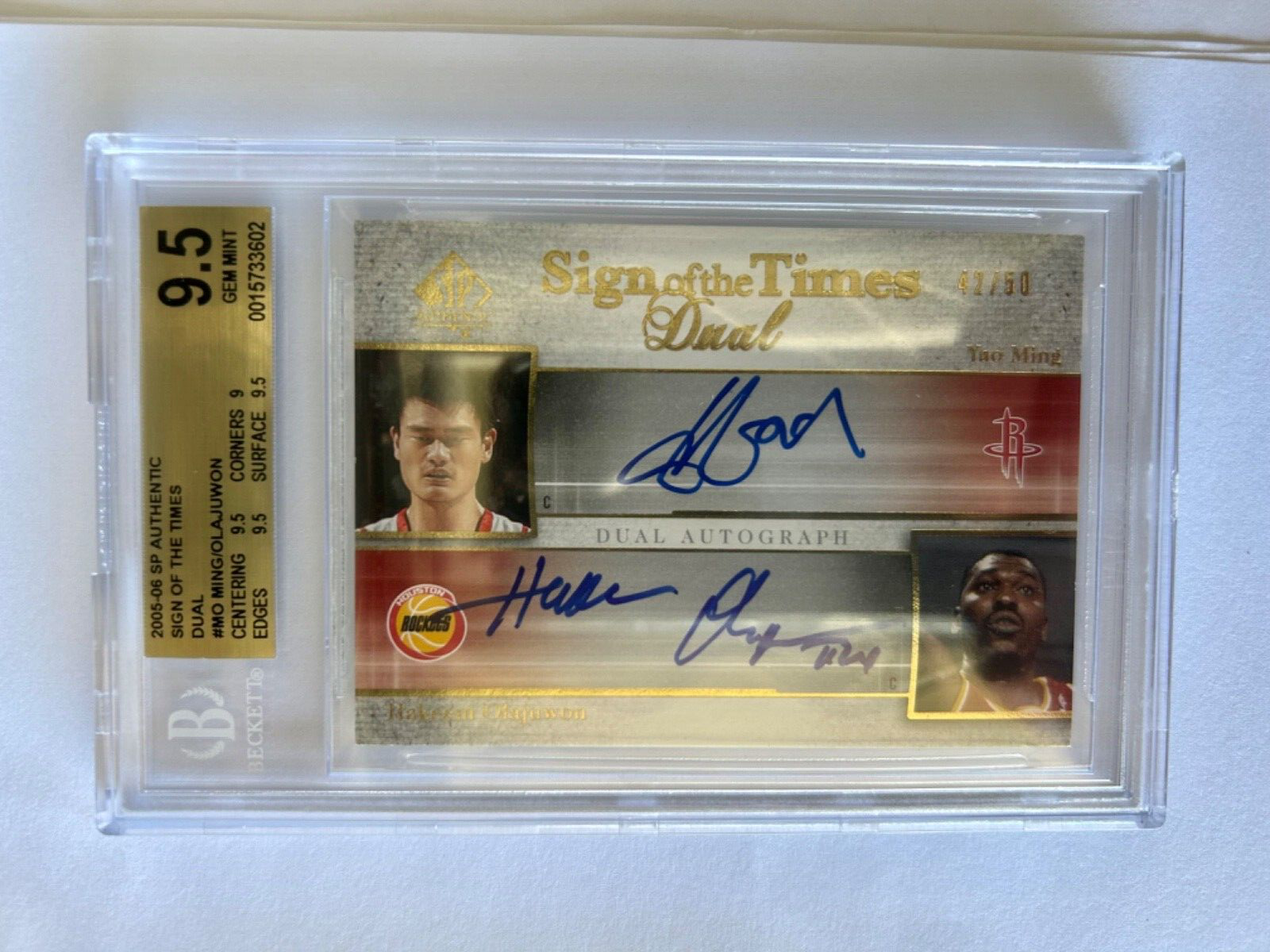Eminence Hakeem Olajuwon Auto 直筆サイン $_57.JPG?set_id=8800005007