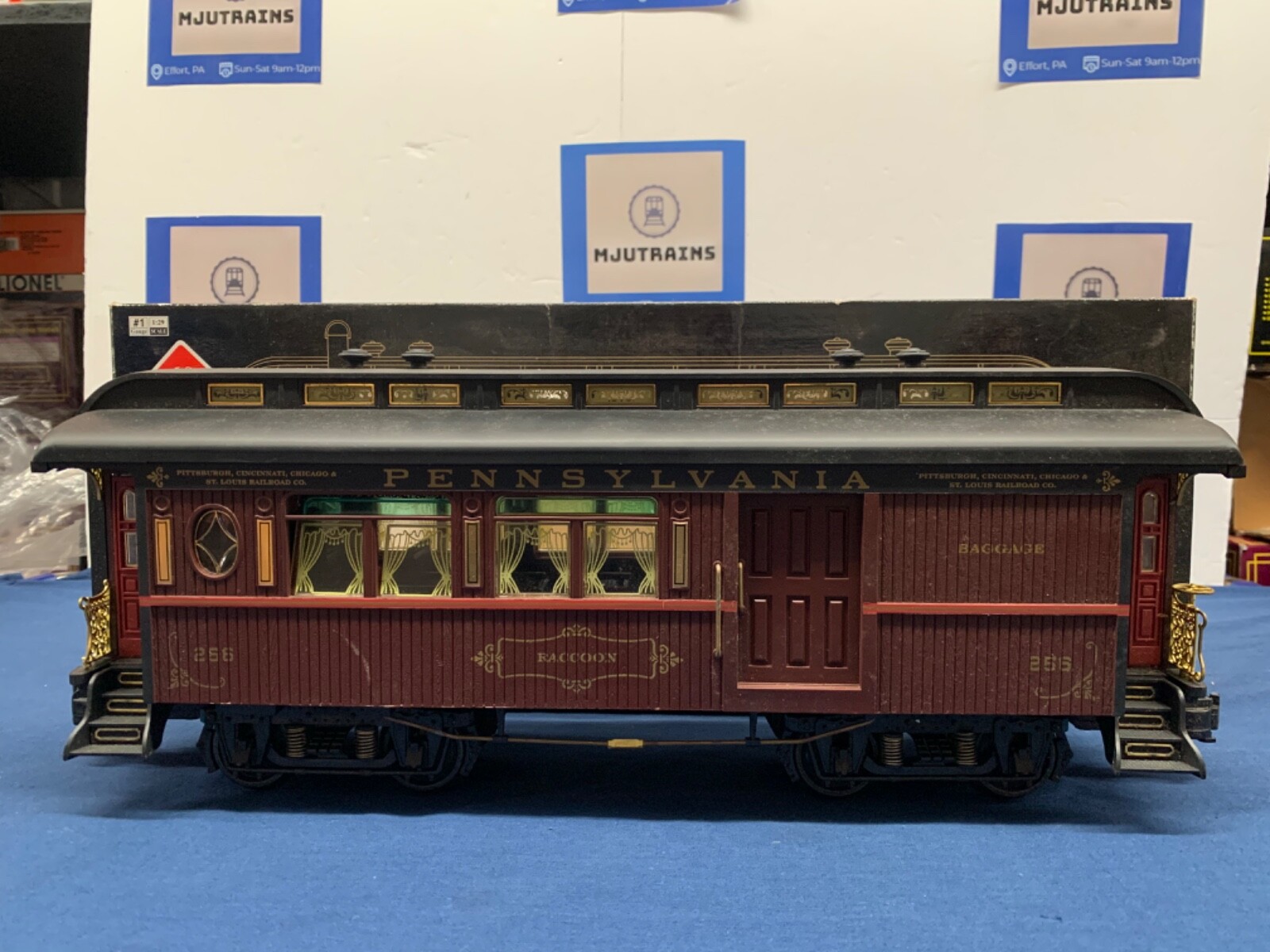 おすすめ Aristocraft Pennsylvania  Raccoon  Combine Wood/Sierra 鉄道模型