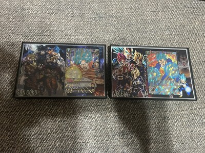 dragon ball All Forms Vegeta And Goku 4x6 Frames Very Mint And Nice