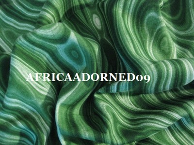 T4G CONTEMPORARY MALACHITE GREEN COTTON PRINT MUTIPURPOSE FABRIC BTY
