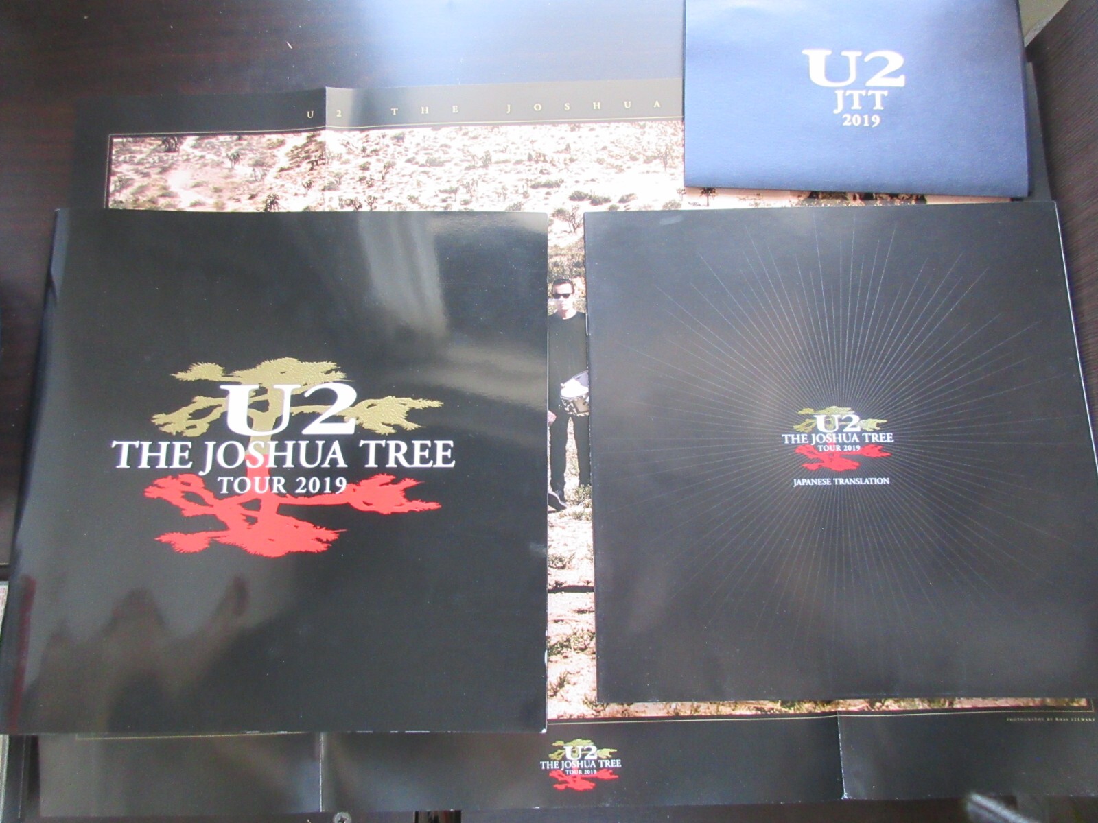 U2 2019 Joshua Tree Tour Book Concert Program Japan Book w