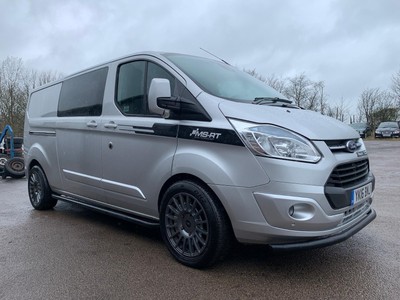 2016 FORD TRANSIT CUSTOM 330 125PS LWB L2 TREND MODEL 9 SEAT KOMBI CREW VAN