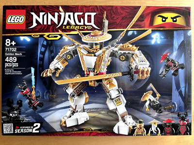 LEGO NINJAGO 71702 Golden Mech NISB New & Sealed