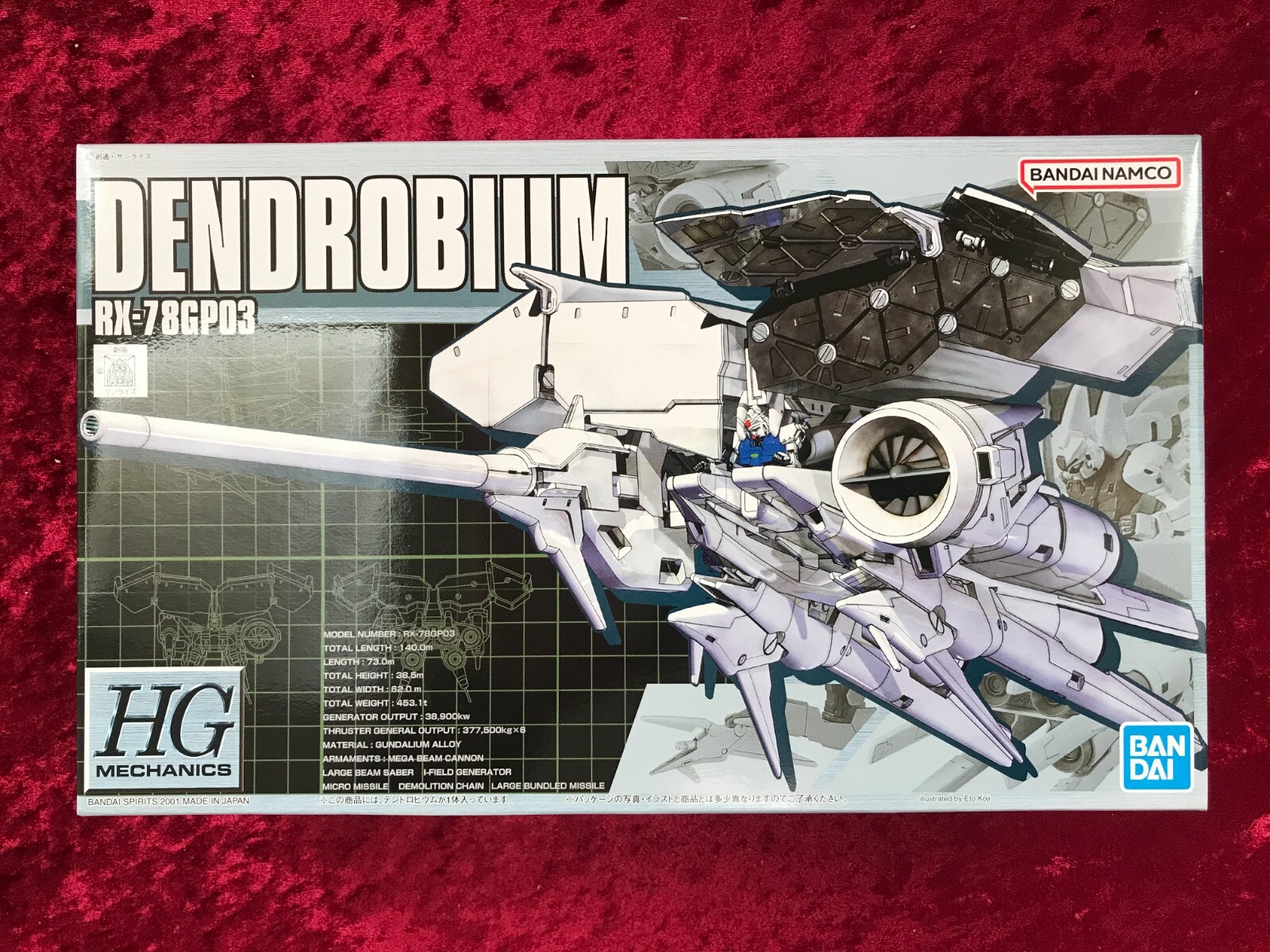 HGM #1 RX-78GP03 Dendrobium Gundam 0083 Stardust Memory HGM #1 RX-78GP03 Dendrobium Gundam 0083 Stardust Memory
