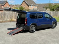 2023 PEUGEOT RIFTER ALLURE ESTATE LWB XL WHEELCHAIR ACCESSIBLE VEHICLE