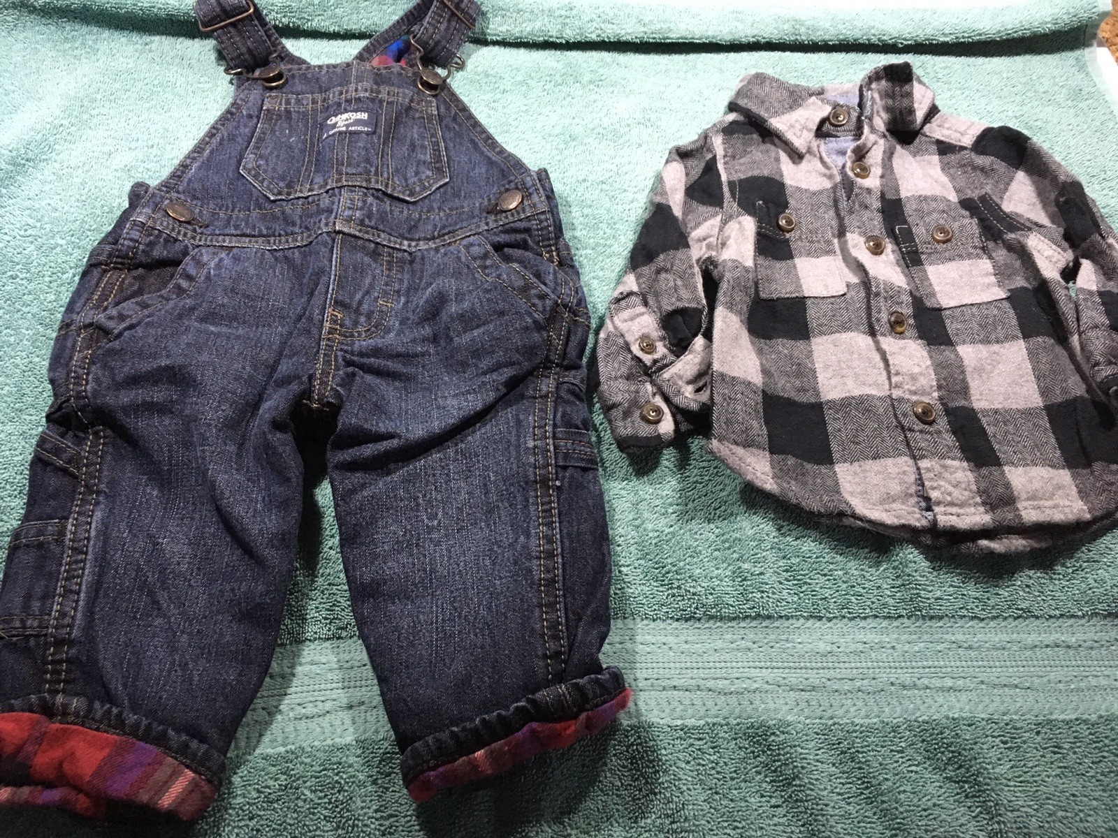 Lot of 5~Baby Boy 3-6 Months~Baby Gap, Gymboree, OshKosh~Jeans, Overalls~EUC