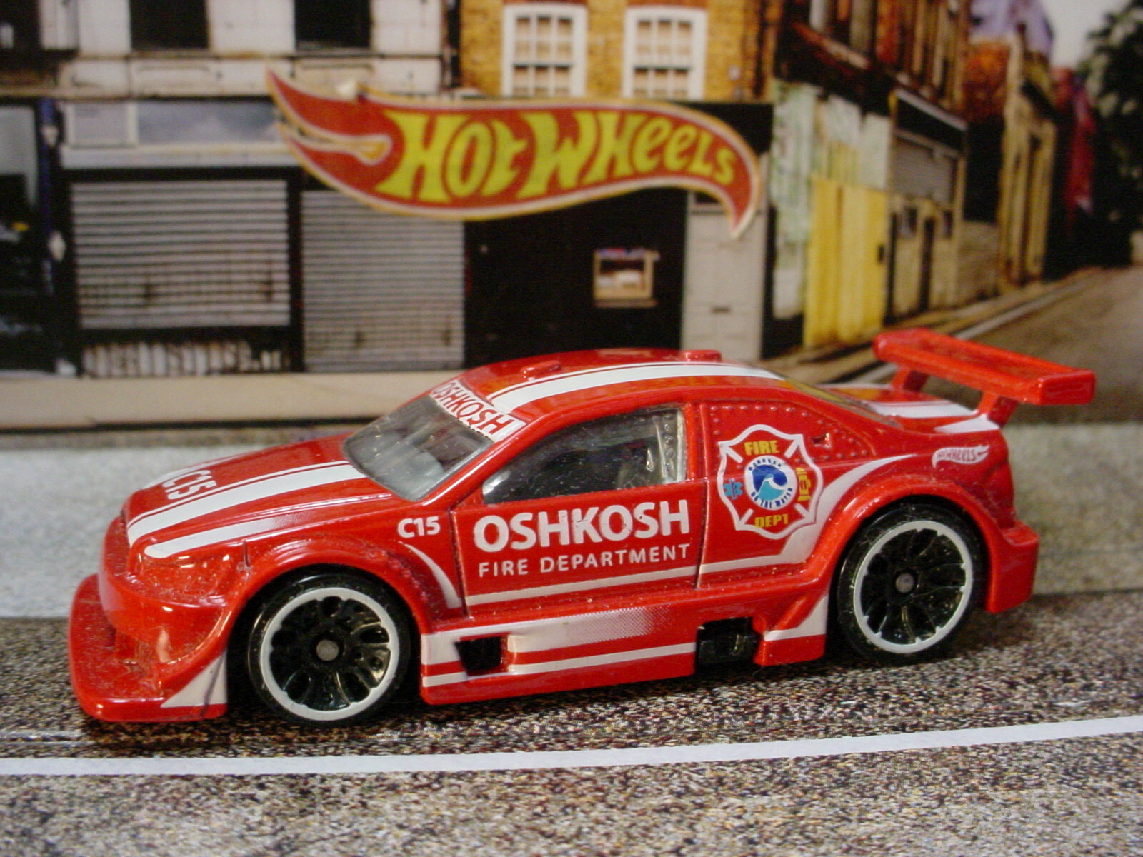 ミニカー Hot Wheels Amazoom Brazil Convention HOT WHEELS AMAZOOM GENERIC BRAZILIAN STOCK CAR OSHKOSH FIR