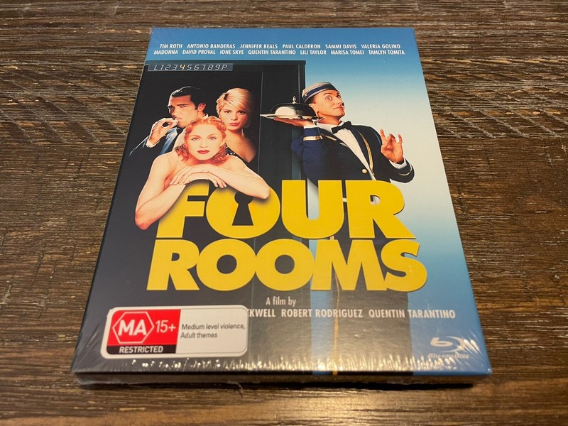Four Rooms (1995) (Blu-ray, Via Vision, 2023) Region Free Import