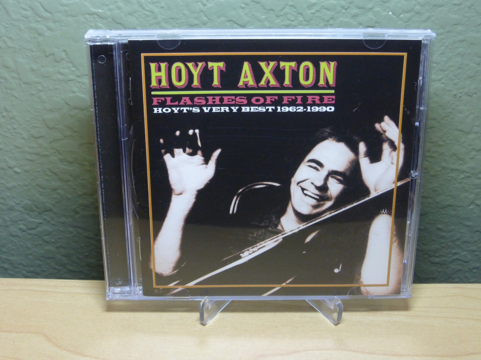 Hoyt Axton Flashes Of Fire Hoyt's Very Best 1962-1990 CD Raven Records 2004 OOP
